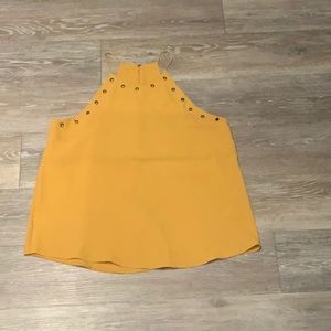 Mustard tank top
